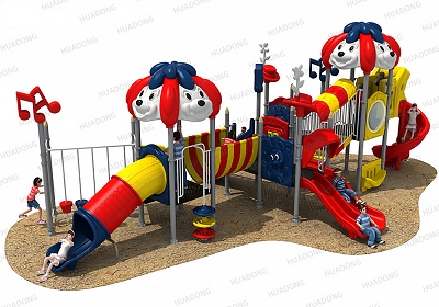 歡樂(lè )鼠 HD-HDL005-兒童滑梯、