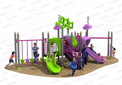 歡樂(lè )鼠 HD-HDL011-兒童滑梯、