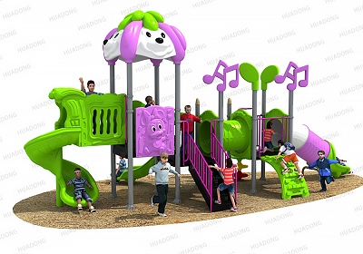 歡樂(lè )鼠 HD-HDL014-兒童滑梯、