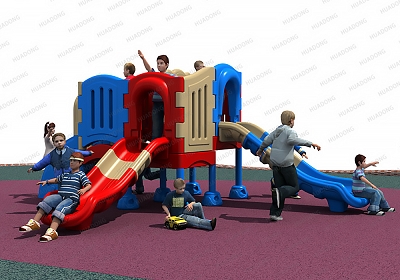 全塑料 HD-LSL010兒童滑梯、