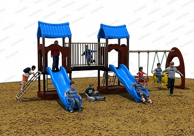 花園游樂(lè ) HD-LHY003-兒童滑梯