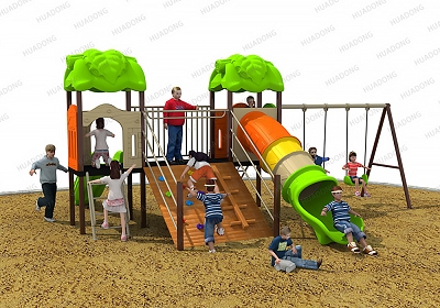 花園游樂(lè ) HD-LHY011-兒童滑梯