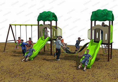 花園游樂(lè ) HD-LHY014-兒童滑梯