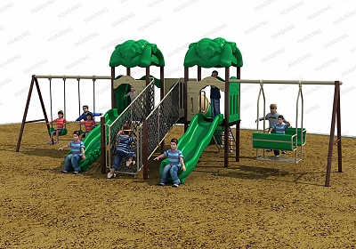 花園游樂(lè ) HD-LHY016-兒童滑梯