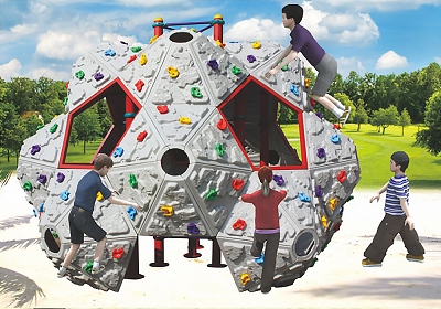 攀巖設備 球形攀爬堆A型