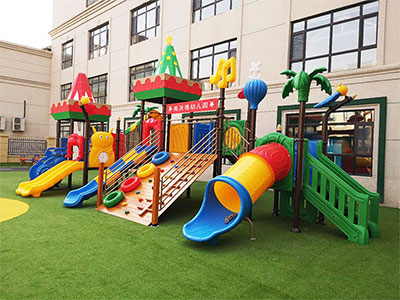 長(cháng)春美沃德幼兒園滑梯組合項目