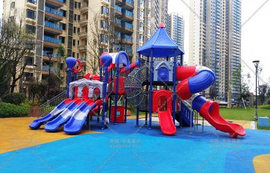 房地產(chǎn)百世小屋系列戶(hù)外滑梯組合