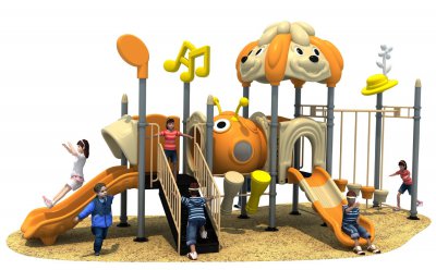 歡樂(lè )鼠 HD-HDL019-兒童滑梯、