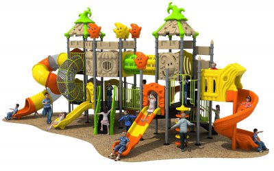 魔法屋 HD-HMF017-兒童滑梯、