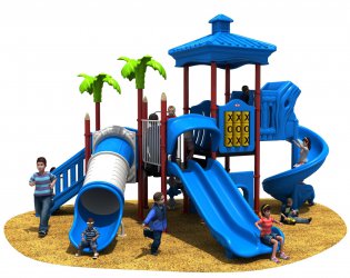 大自然 HD-HZR007-兒童滑梯、