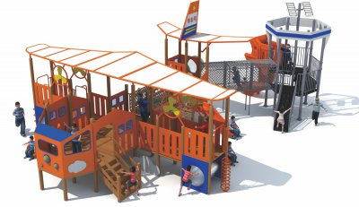  PE板系列戶(hù)外滑梯 HD-HPE