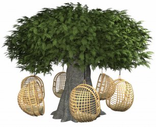 旋轉秋千、樹(shù)形秋千HD-S