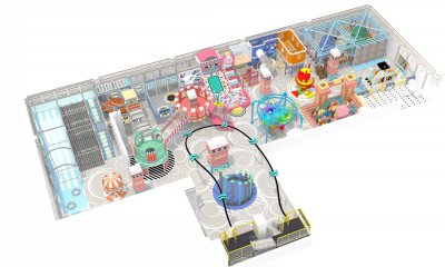 室內淘氣堡兒童游樂(lè )園H
