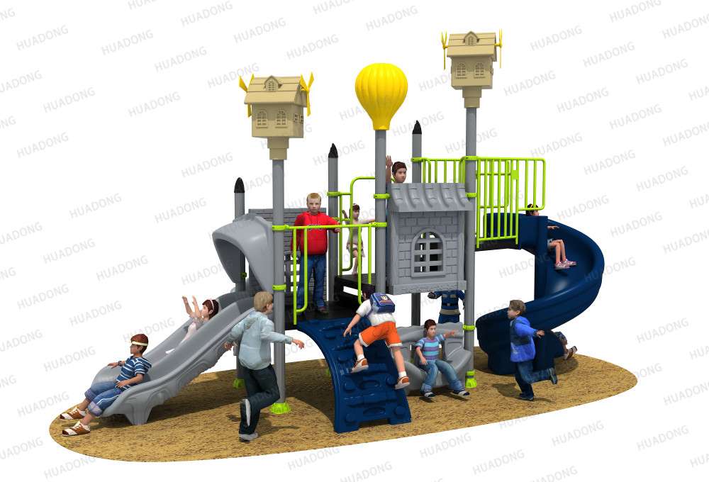 別墅屋 HD-HBW012-兒童滑梯、