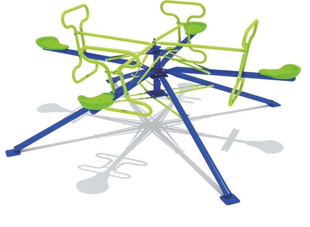 旋轉樂(lè )園 推拉自動(dòng)旋轉車(chē)