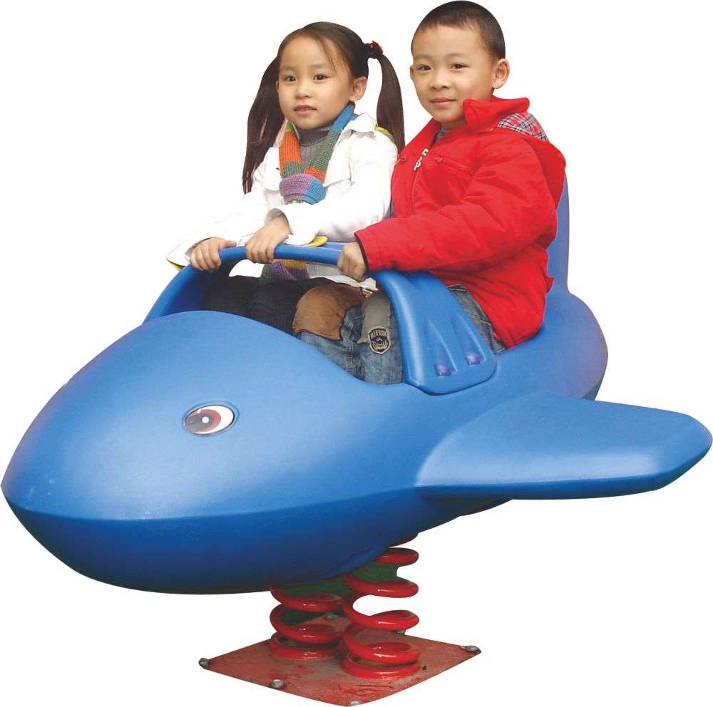 彈簧搖搖樂(lè ) 雙人鯊魚(yú)搖搖