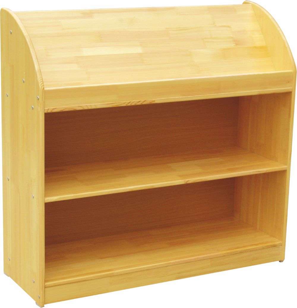 柜子、書(shū)架 樟子松三層圖